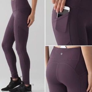Lululemon Black Current All The Right Places Pant